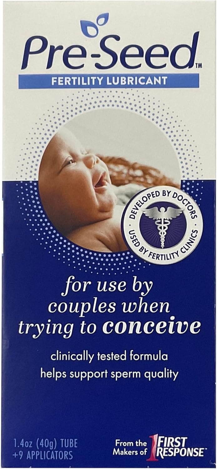 Pre-Seed Fertility-Friendly Personal Lubricant – 9 ct, Pack of 2
