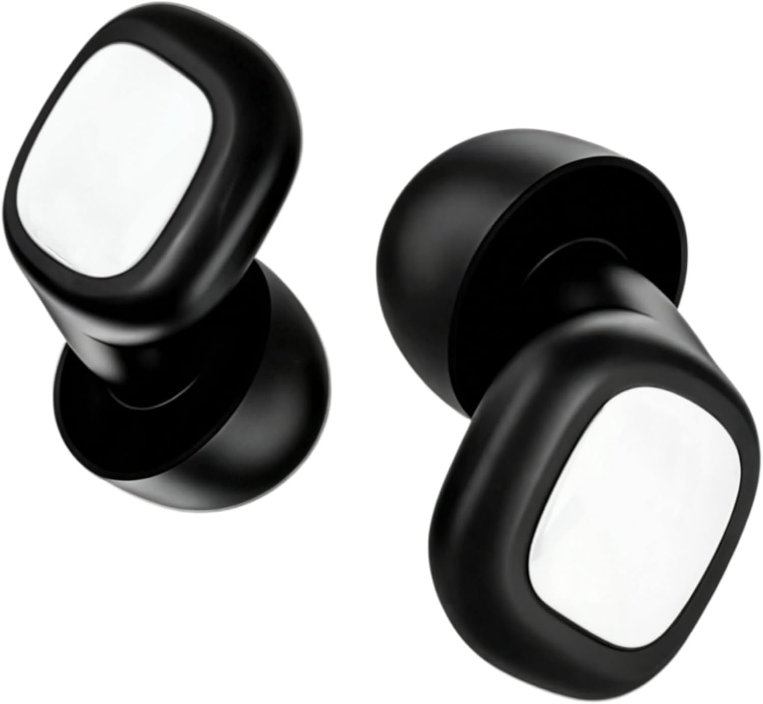 Ultra Soft Ear Plugs – 20dB (SNR) Noise Reduction Hearing Protection – Reusable Earplugs Flexible Comfortable Fit for Noise Sensitivity, Sleep, Work, Study, Airplane, Concerts & Festivals (Silver)