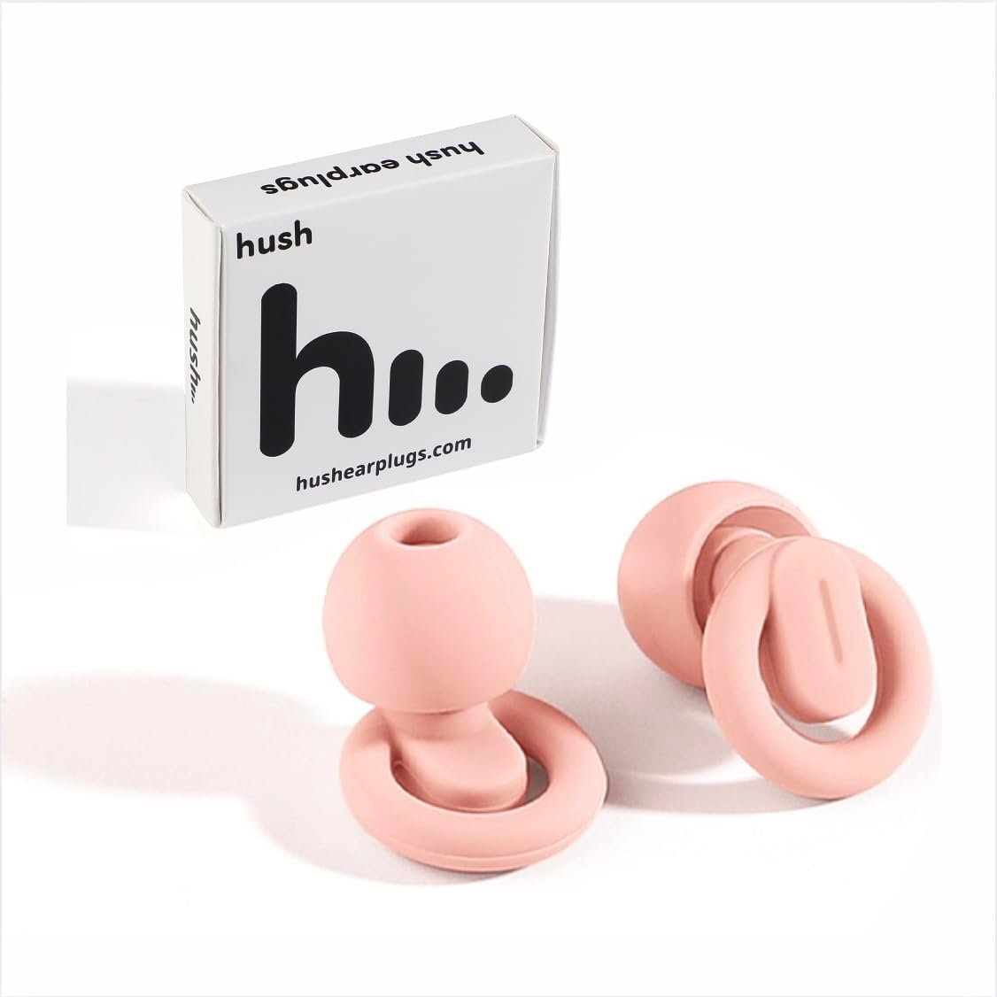 Reusable Noise-Reducing Earplugs for Sleep, Sensory Relief, 21dB – 1 Pair, Pink