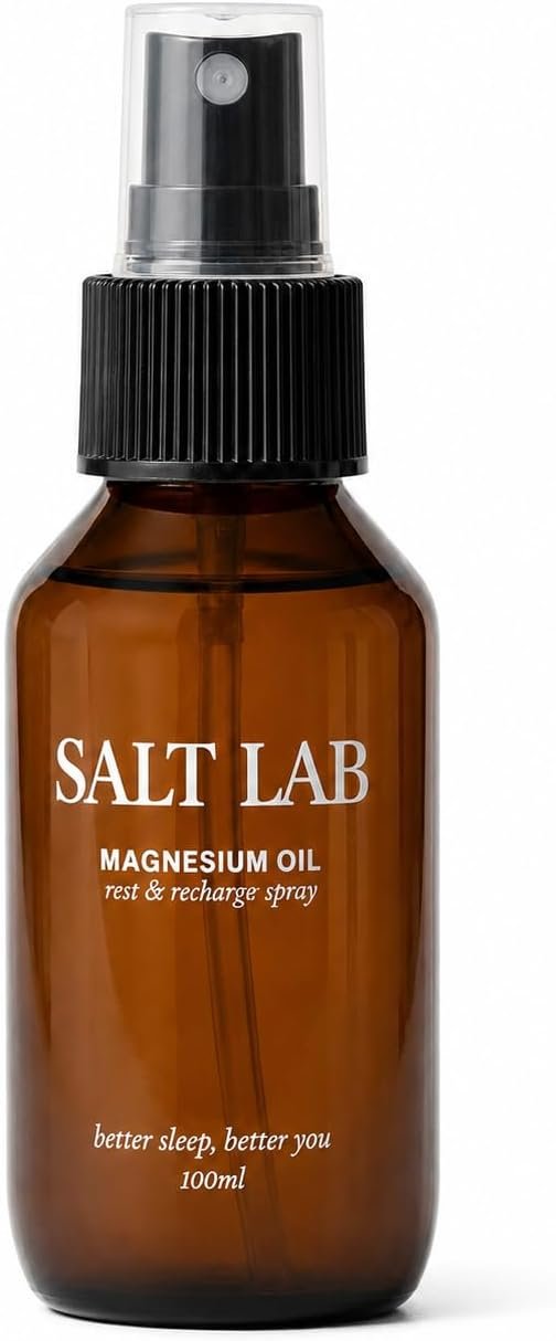 Magnesium Oil Spray – Magnesium Spray for Sleep & Relaxation for Adults, Fast-Absorbing Magnesium Oil Spray for Muscle Recovery & Restful Sleep, Natural Topical for Daily Wellness – 3.4 Fl Oz