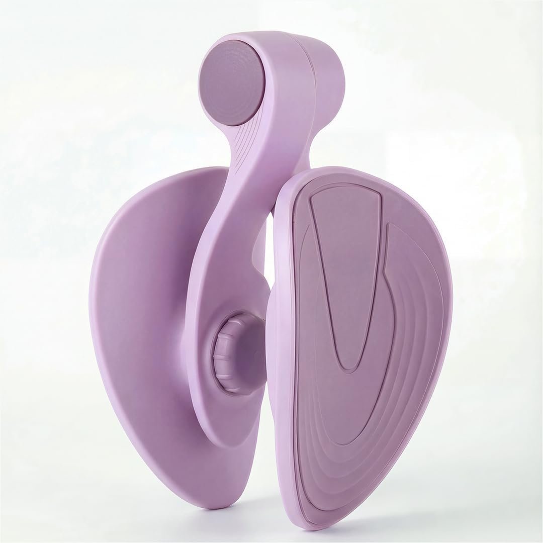 Inner Thigh Exerciser for Women Men, Pelvic Floor Kegel Trainer, Hip Leg Trainer for Postpartum Recovery, Home Gym Equipment