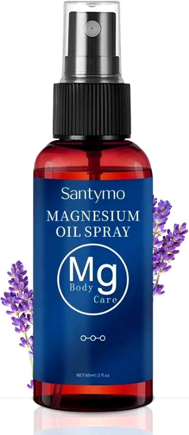 High-Purity Magnesium USP Oil Spray with Lavender, Strength Pure Magnesium Chloride for Muscle Recovery, Better Sleep, Leg Cramp Relief, Fast Absorbing, Non-Greasy