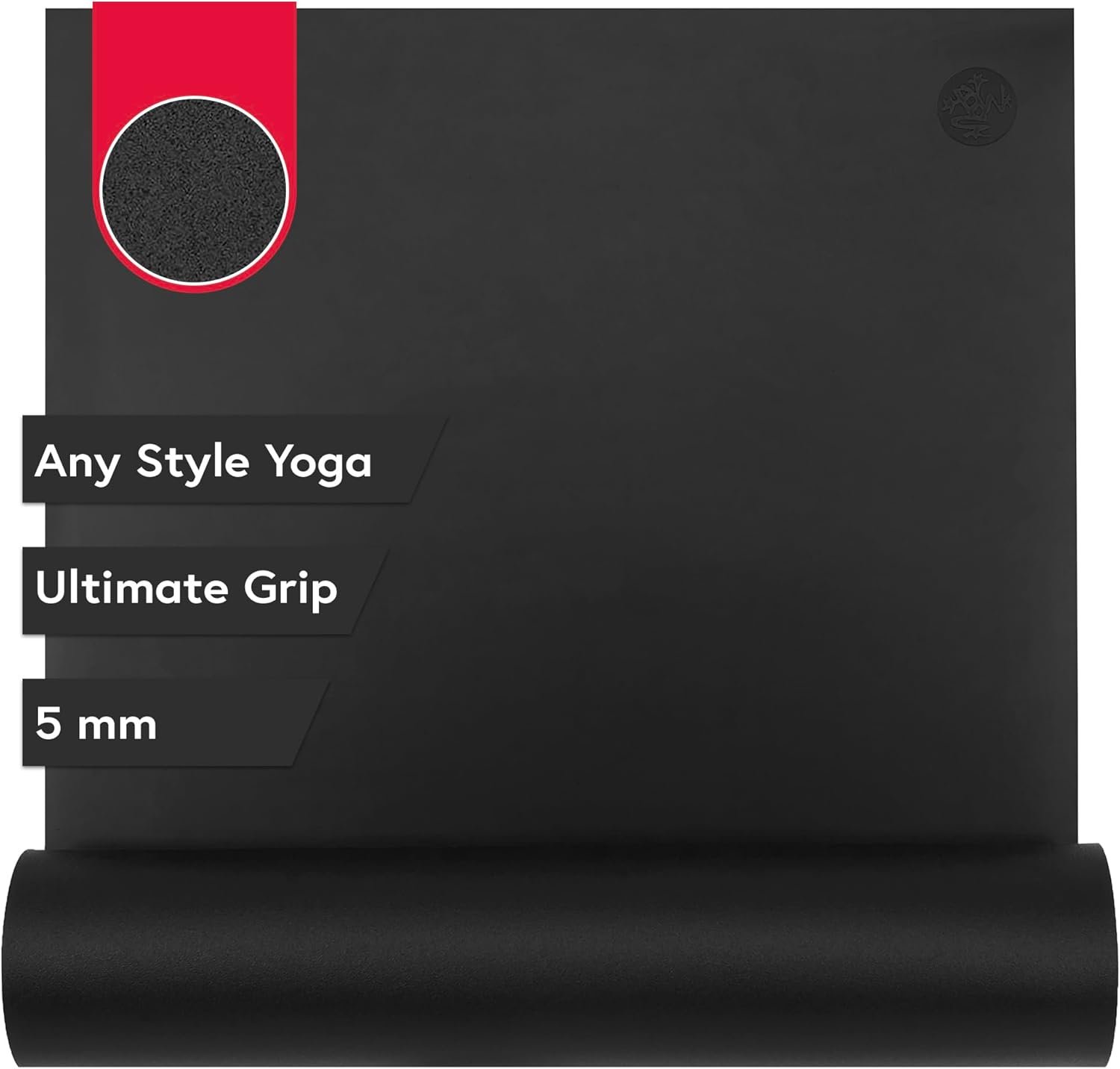 Manduka GRP Adapt Yoga Mat 71″ – 5mm | Ultimate Grip | Sweat Ready for Any Style of Yoga | 71 x 24 x 1/16 inches