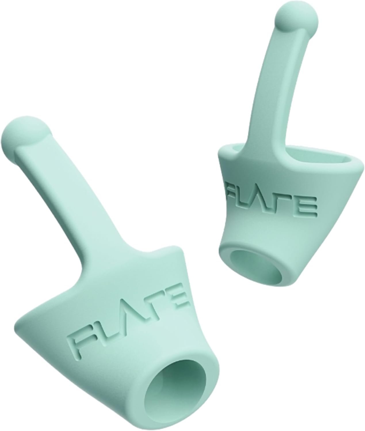 Flare Audio Calmer | Noise Reducing Ear Plugs Alternative | Silicone Reusable Ear Plugs for Noise Sensitivity, Focus and Travel | Ear Plugs for Noise Reduction (mini, Mint)