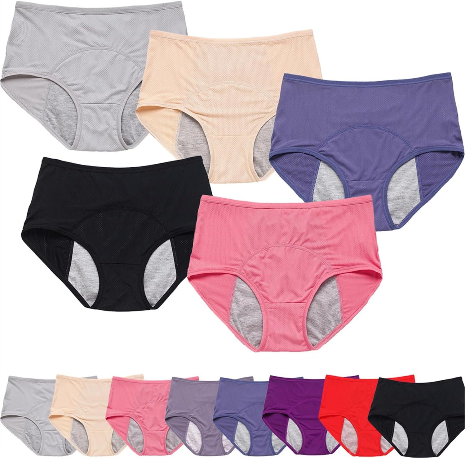 Leakproof Panties for Women Over 60 – Pelvic Floor Support & Leakproof Incontinence Underwear for Women