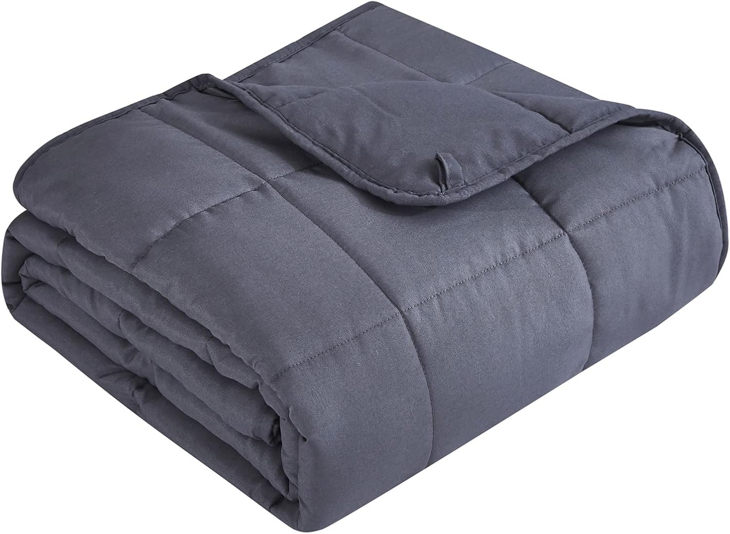 Topcee Weighted Blanket for Adults (15 lbs, 60″ x 80″) Queen Size Soft Cooling Heavy Blanket Sleeping, Apply to 130-160 lbs Body, Thick Breathable Blanket with Glass Bead, Easy Care