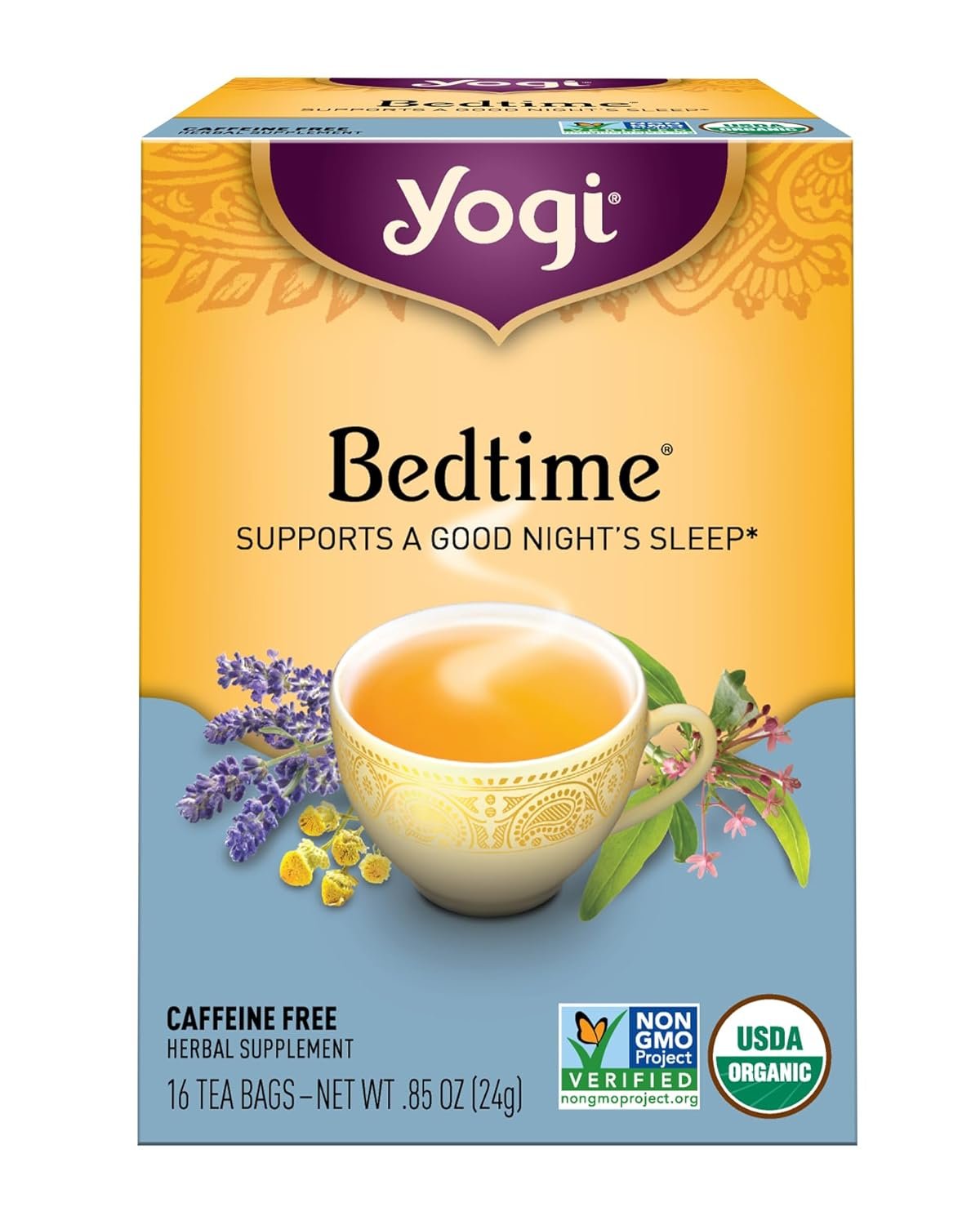 Yogi Tea, Organic Bedtime, 16 ct