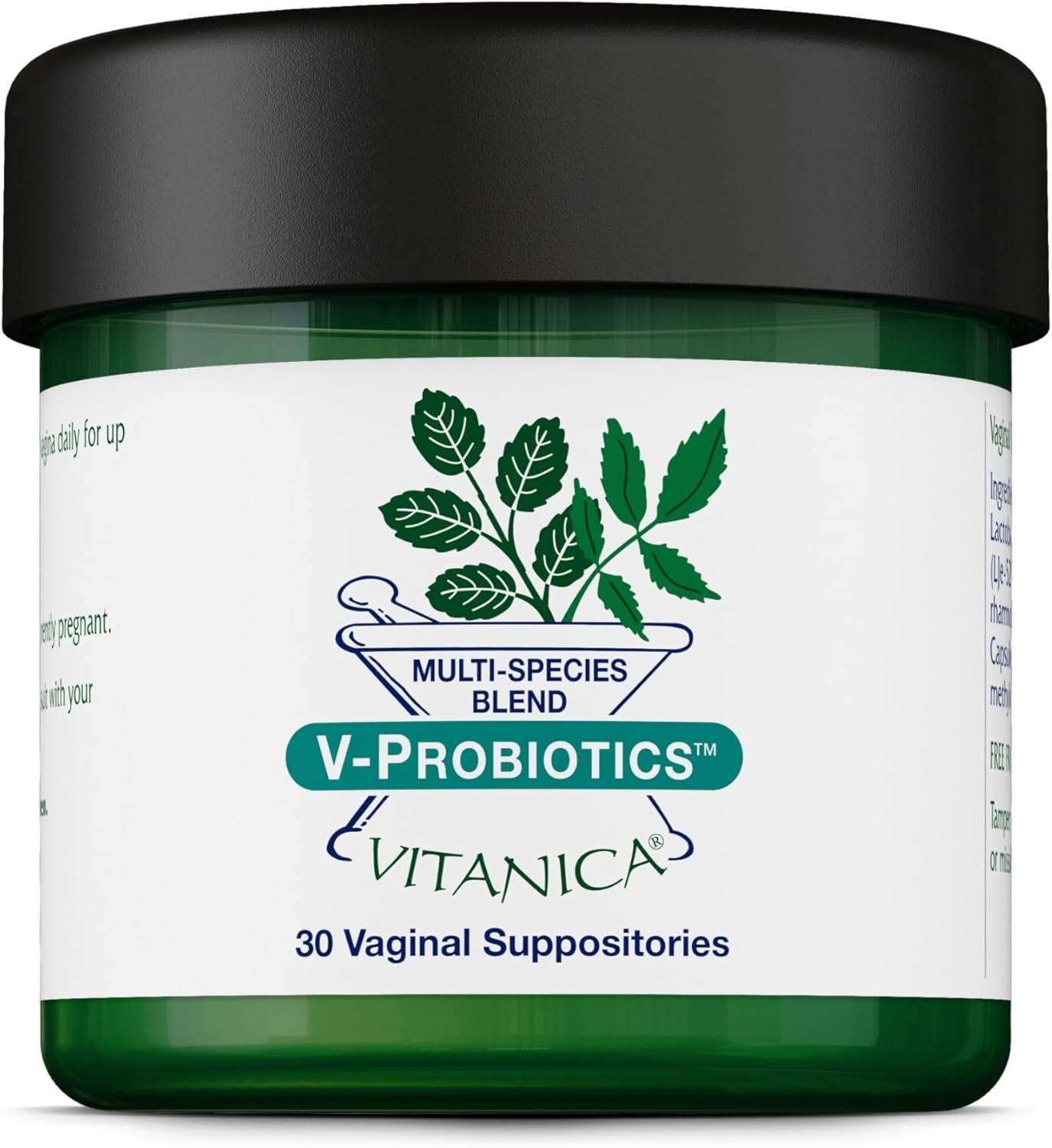 Vitanica V-Probiotics, 30 Suppository Capsules