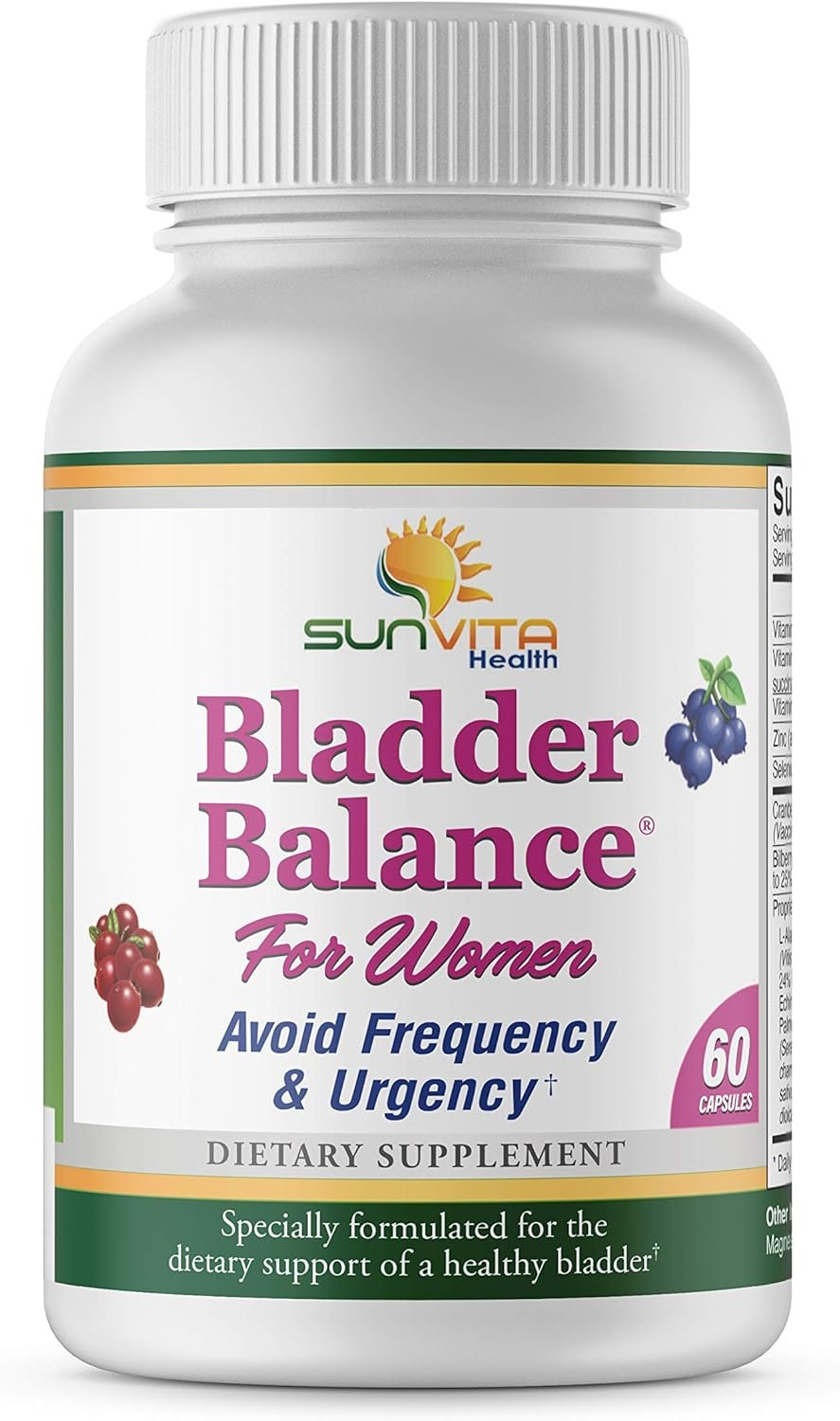 Bladder Balance® – Bladder Control for Women • Bladder Issues Such as Urinary Frequency, Urgency and Urinary Tract Issues!