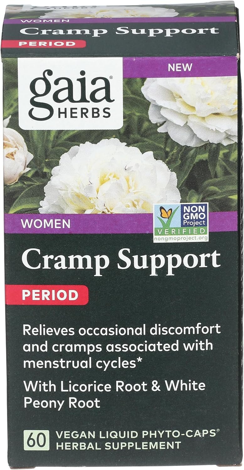 Gaia Herbs Period Cramp Support, 60 CT